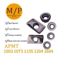 10pcs apmt1135 apmt1604 pder m2 h2 rpmw 1003 rpmt1204 vp15tf carbide inserts lathe cnc turning tools cutter milling tools
