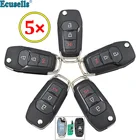 Пульт дистанционного управления для Ford Fusion 13-315, 5 шт.лот, 2 + 2013 кнопки, идентификатор FCC: 2015 HU101