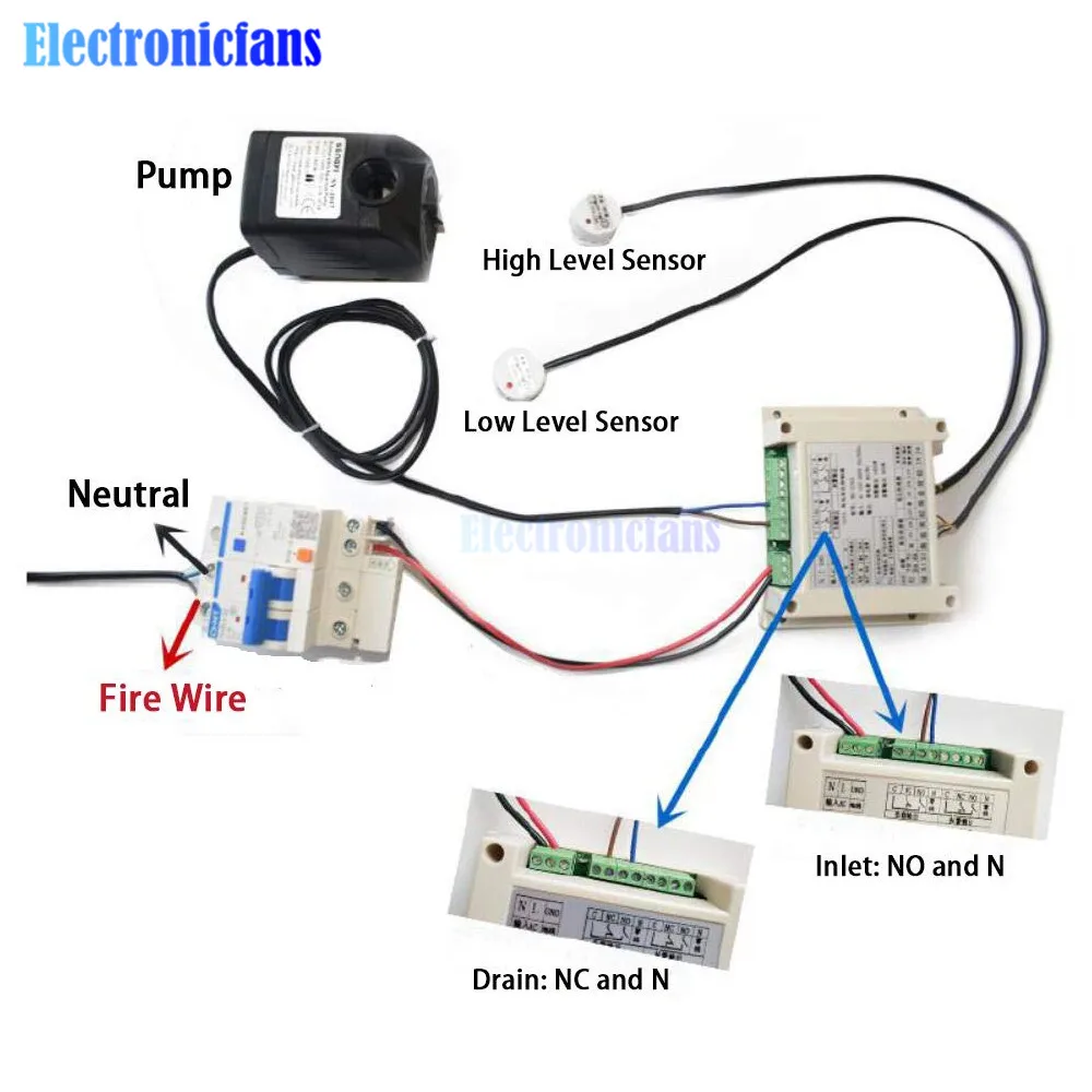 XKC-C352-2P датчик уровня жидкости Бесконтактный Интеллектуальный контрольный