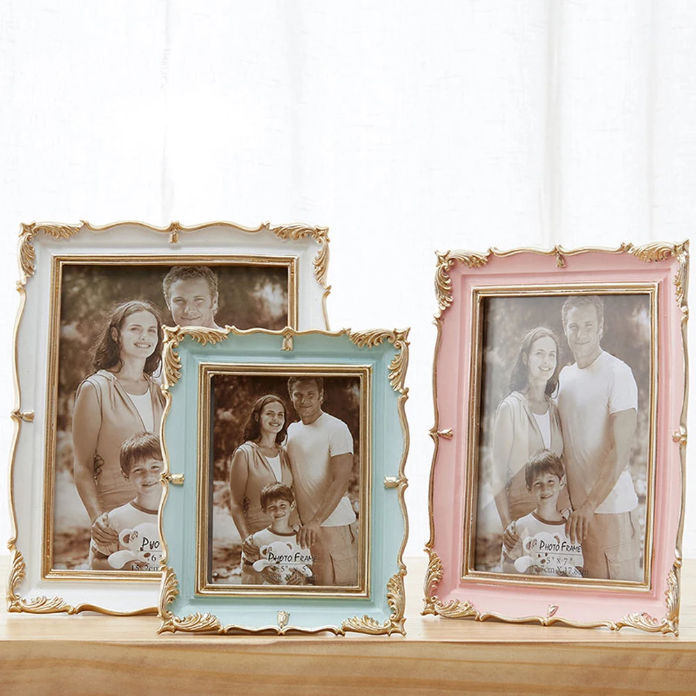 Настольная фоторамка из смолы фотодисплеи украшение для офиса или дома RPF004