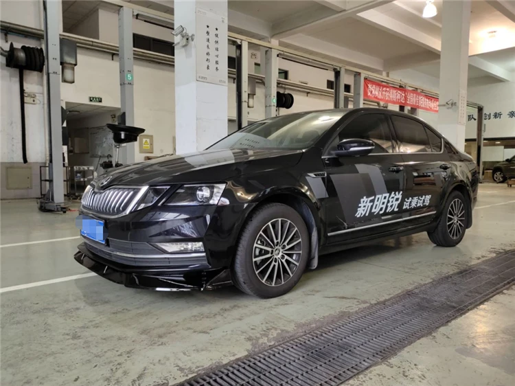 Для Skoda Octavia 2018 2019 переднего бампера комплект Диффузор тела спойлер для задней