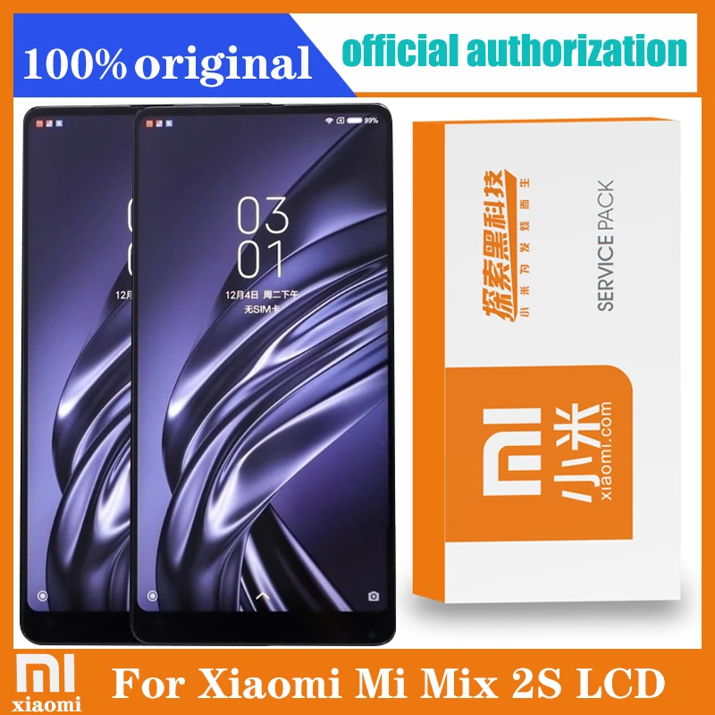 Оригинальный сменный ЖК-дисплей 5 99 ''для Xiaomi Mi Mix 2 S Mix2S сенсорный экран с