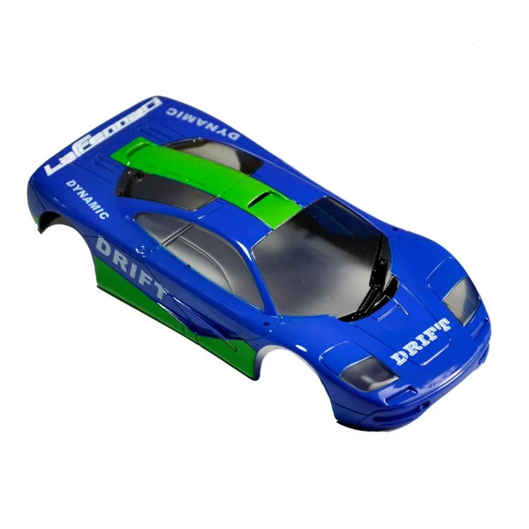 Корпус автомобиля Mclaren F1 колесная база 98 мм для радиоуправляемого 1:28 Wltoys Mini-Q HGD1