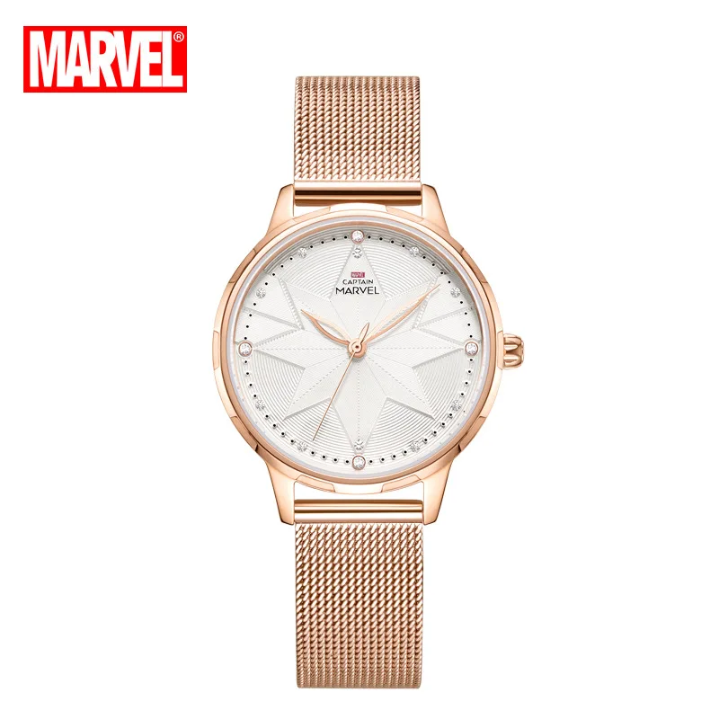

Disney Captain Surprise Women Quartz Wristwatch Lady Belt Casual Simple Calendar Watch Women Luxury Watch Buckle Water Resistant