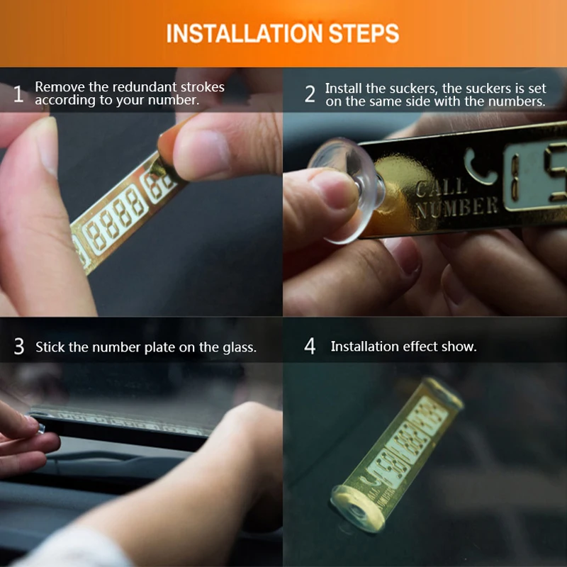 Автомобильная парковочная карточка с номером телефона для kia Rio K2 Ceed Soul Cerato Sorento