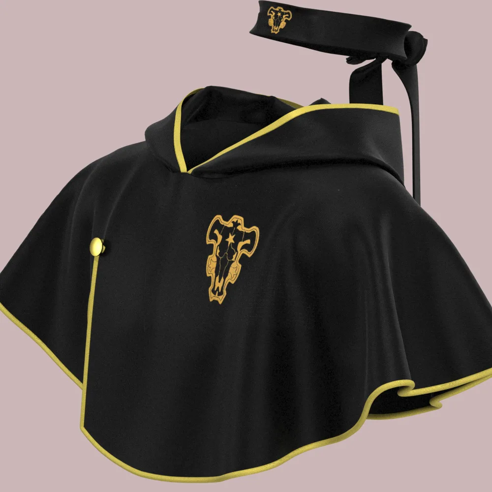 Аниме Косплей Черный клевер Аста плащ женский Костюм Хэллоуин костюм аниме