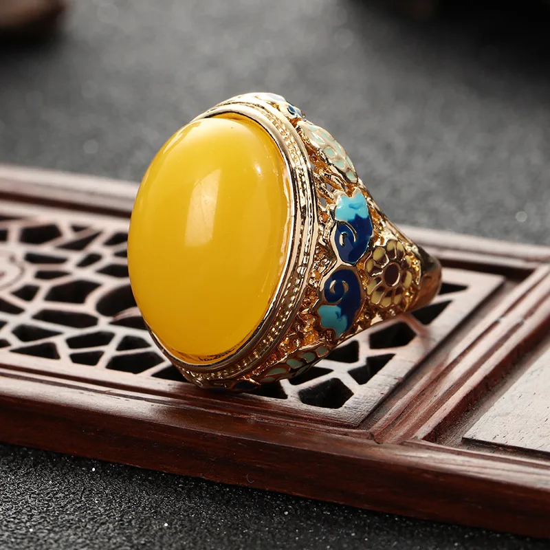 Натуральное Янтарное кольцо из серебра 925 пробы женские кольца с изменяемыми