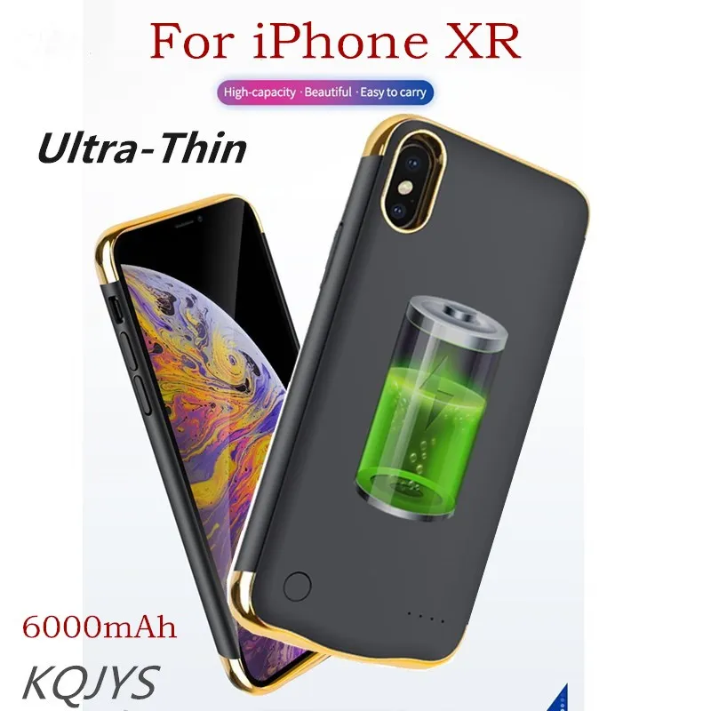 Фото KQJYS Ultra-Thin Battery Charger Cases for iPhone XR Portable Power Bank Charging Cover Case Мобильные телефоны и KQJYS Ultra-Thin Battery Charger Cases for iPhone XR Portable Power Bank Charging Cover Case Мобильные телефоны и