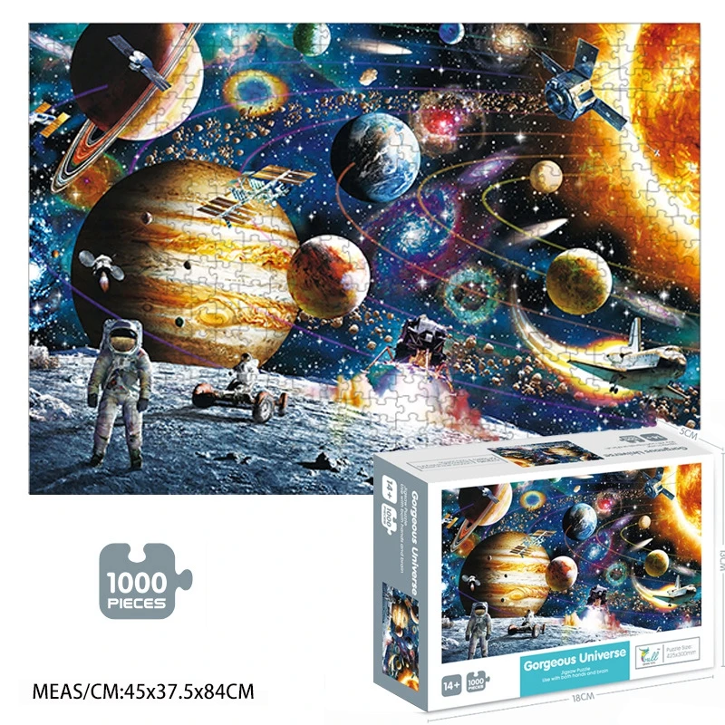 

3d антистрессовые игрушки Пазл 1000 штук пазл для взрослых пазл Монтессори Пазлы для взрослых Развивающие игрушки 1000 штук пазл