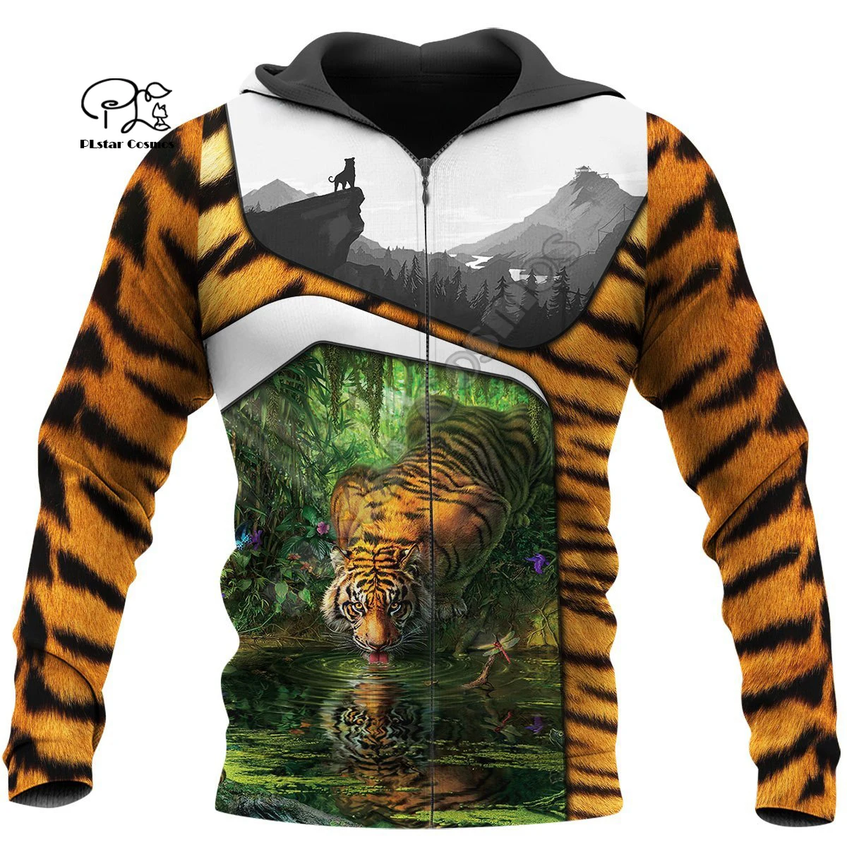 

PLstar Cosmos 3DPrint Love Tiger Animal Beast Harajuku // Quality-a16