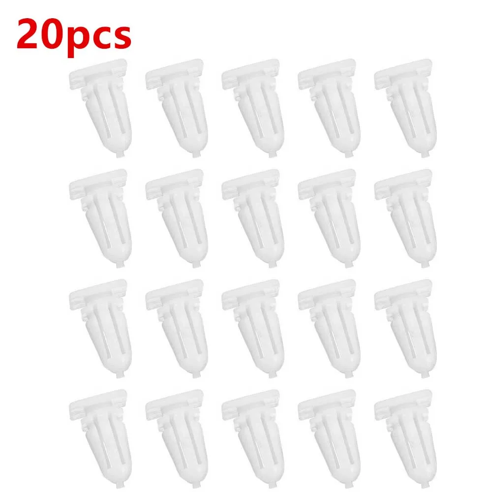 

20pcs/set Car Door Sill Fastener Clips Fixed Rivet Retainer For BMW E30 E36 51471840961 Auto Fastener Clip