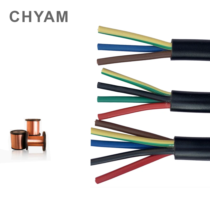 17 AWG 1mm2 RVV 2/3/4/5/6/7/8/10/12/14/16/18 штифты сердечников медный проводник Электрический