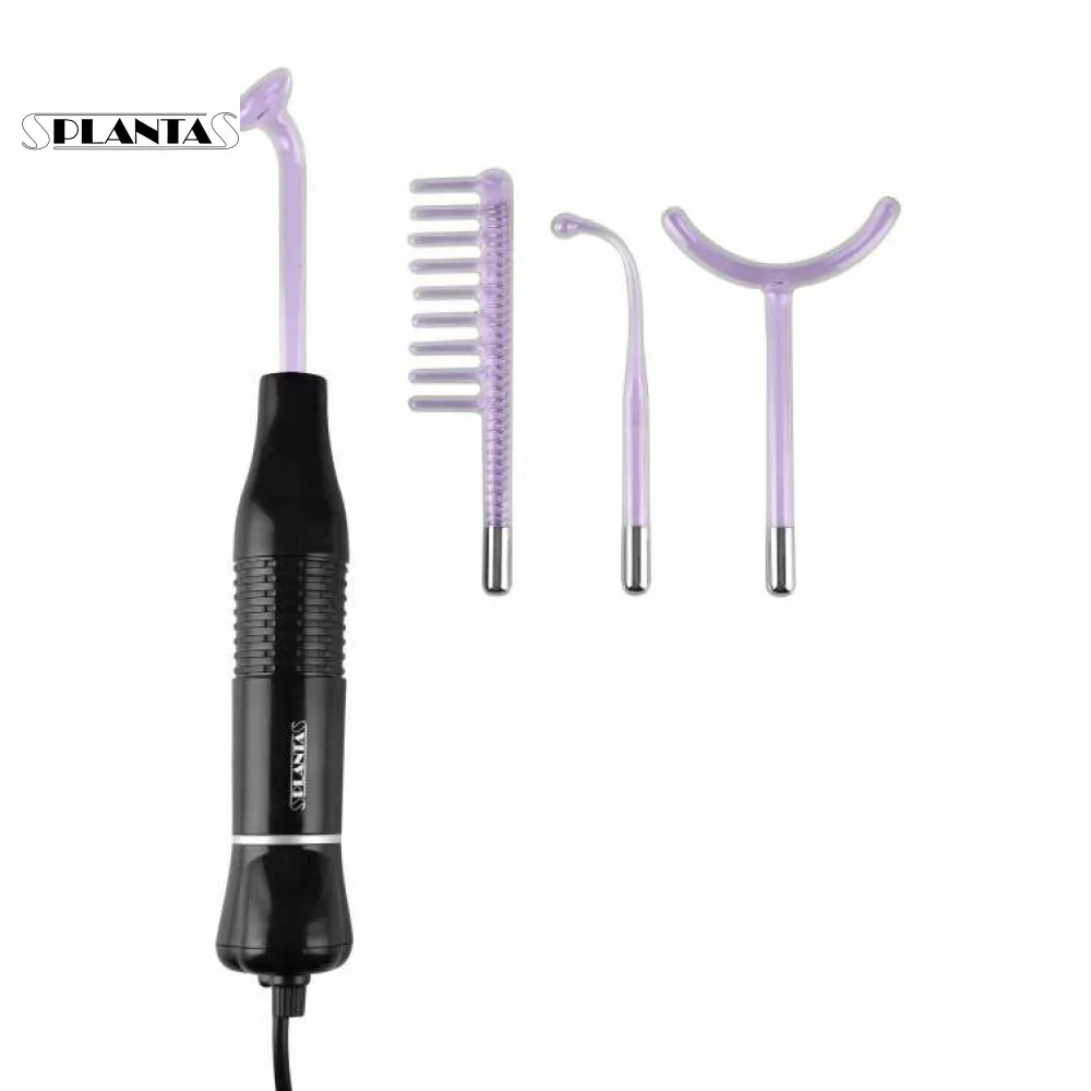 Дарсонваль импульсный массажер для лица тела и волос PLANTA PL-DSV4 инновационный газ