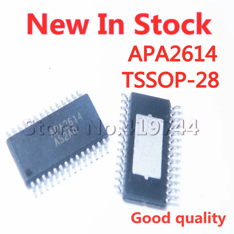 

2-10 шт./лот APA2614RI-TRG APA2614 TSSOP-28 15 Вт звуковой чип новый в наличии