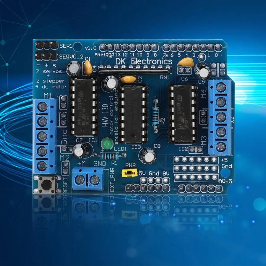Многофункциональная Плата расширения драйвера двигателя модуль поддержки платы