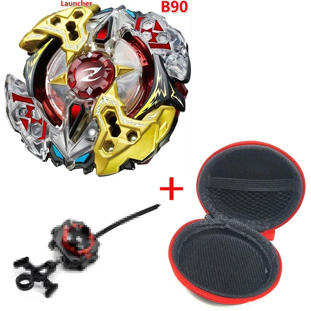B90With Launcher Beyblade Burst Turbo B-150 B-148 B-149 B-145 B-144 металлическое лезвие Арена каких-либо излучатель может сочетаться одежда на Рождество игрушки подарки - Цвет: B90With Launcher