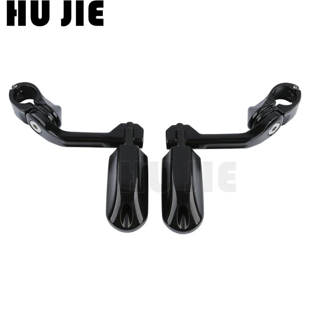 32 мм 1-1/4 &quotЗащита двигателя короткие Угловые регулируемые шоссе подножки для Honda