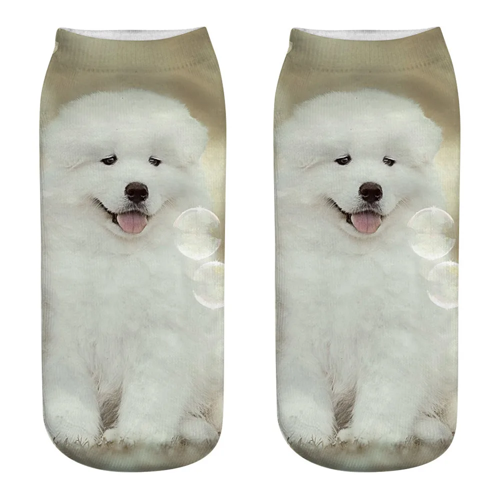 Женские носки с объемным принтом Chamsgend 80228|female socks|socks femaleprinted 3d socks |