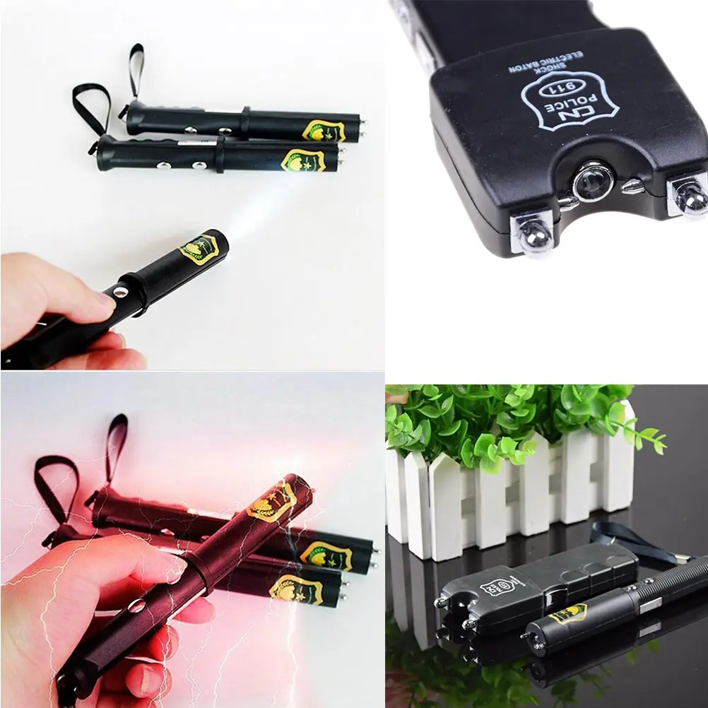 Электрошоковая палочка фонарик забавные игрушки шокер Электрический