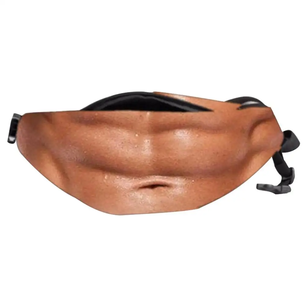 Поясная сумка для мужчин забавная кожаная бананка отца регулируемый пояс на