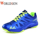 Высококачественная обувь для бадминтона, мужская и женская оранжевая дышащая обувь для бадминтона, светильник, обувь для тенниса, женские кроссовки для волейбола