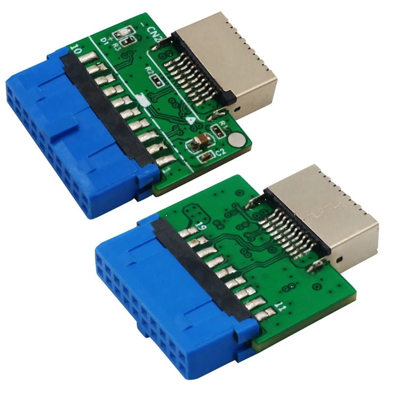 

2 шт., удлинитель с USB 3,1 на USB 3,0, 20 контактов