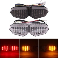 motorcycle tail light brake turn signals integrated led light for yamaha yzf r6 2003 2005 yzf r6s 2006 2008 xtz1200 2012 2014