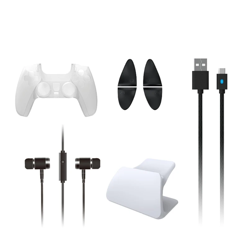 

For -PS5 handle 8-in-1 set handle protective cover, trigger button