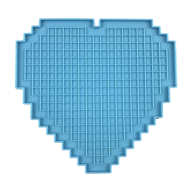 

Pixel Puzzle Coaster Epoxy Resin Mold Cup Mat Tray Plate Casting Silicone Mould