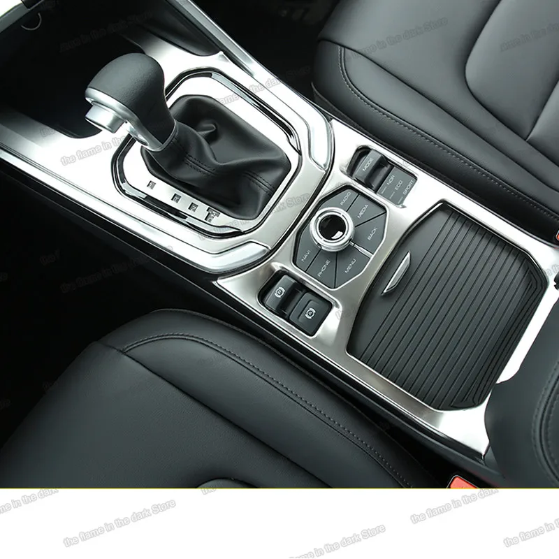 Lsrtw2017 автомобиля Шестерни Панель крышка планки хром для Haval H6 2017 2018 2019 2020 салонные