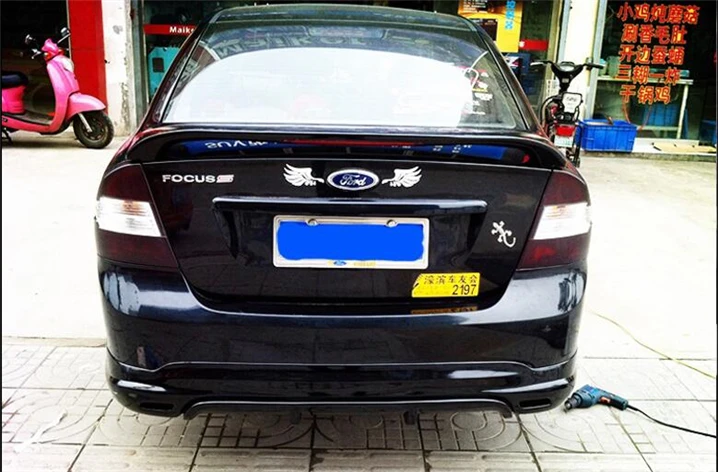 Спойлер для Ford Focus высококачественный спойлер из АБС-материала заднего крыла