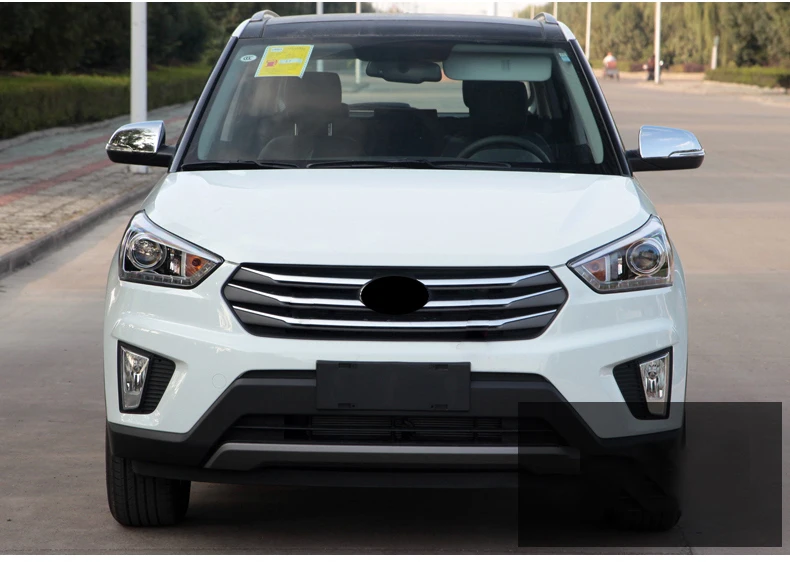 Для hyundai Creta IX25 ABS Хромированная Автомобильная внешняя боковая зеркальная крышка протектор зеркало заднего вида отделка Аксессуары