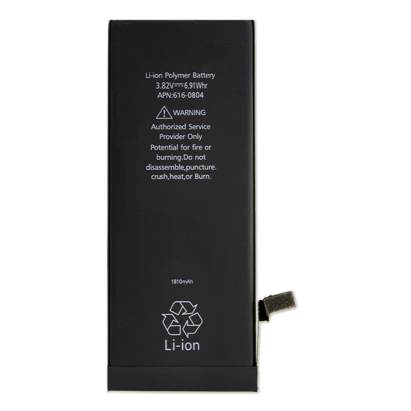 Литий-ионный аккумулятор большой емкости для iPhone 6 6s 6plus Plus Замена батареи 7 8