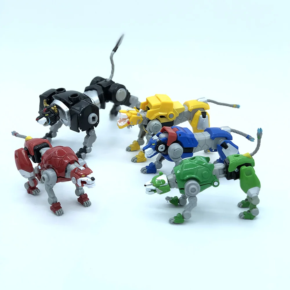 Робот трансформации 5 в 1 Voltron супер сплав Soul Beast King Lions металлическая фигурка