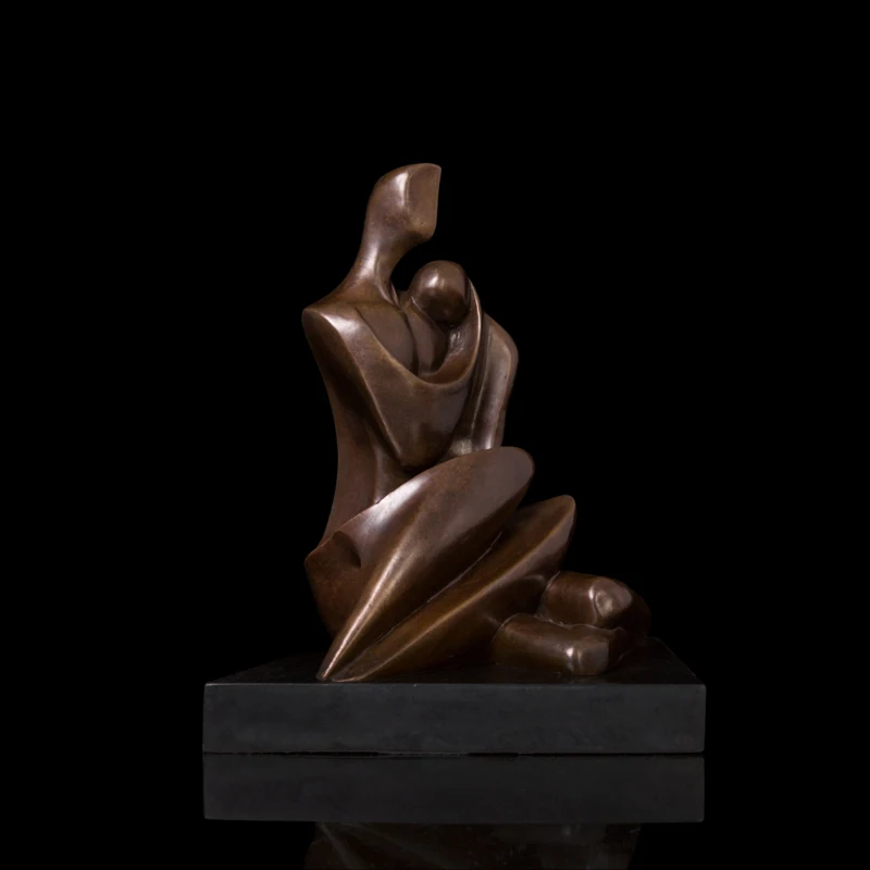 DS-465 ArtsHom бронзовая скульптура для мужчин и женщин абстрактная Статуэтка