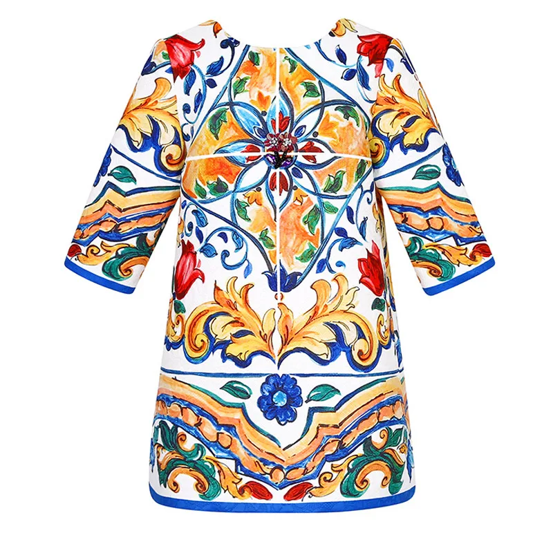 BORUMEX 2019 весенние и осенние модели одежды для девочек жаккардовое платье в