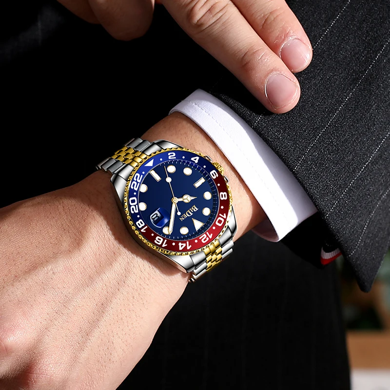 BIDEN армейские наручные часы для Для Мужчин Светящиеся спортивные мужчин s лучший