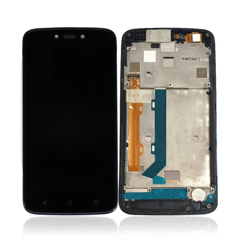 ЖК-экран для Motorola Moto C Plus сенсорный дигитайзер в сборе с рамкой XT1721 XT1722 XT1723 XT1724 XT1725