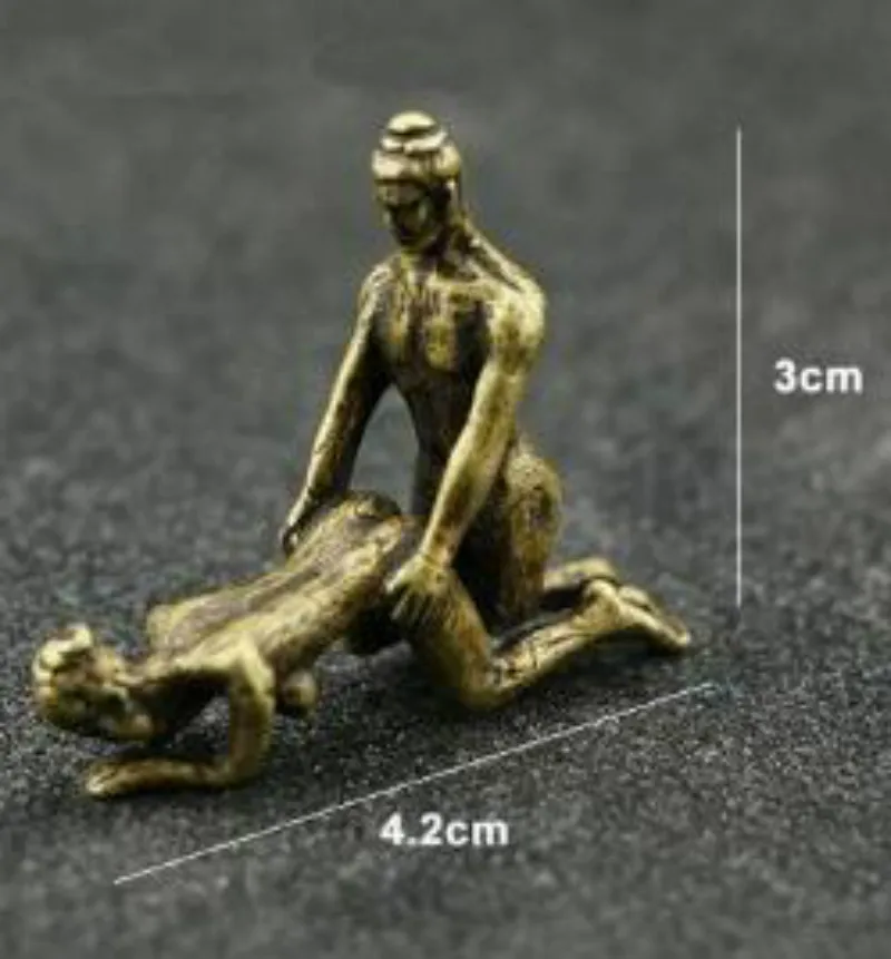 12 шт./компл. коллекционные ремесла Западный арт деко чистая бронза любовь поцелуй