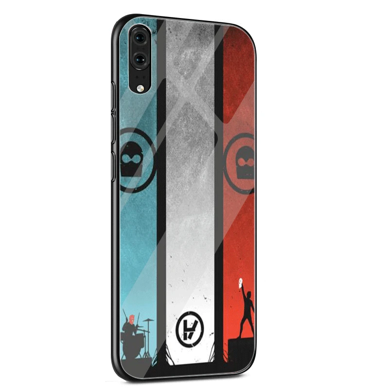 Стеклянный чехол Twenty One Pilots для телефона Huawei P10 P20 P30 Lite Pro P Smart Y6 Prime 2019 Mate 20 |