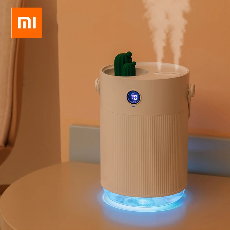 

Xiaomi Sothing 1L Air Humidifier LCD Digital Detect Humidity Ultrsonic Cool Mist Aroma Diffuser with Colorful LED Light Cactus
