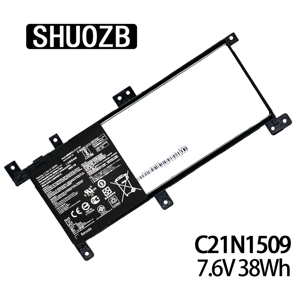 Аккумулятор C21N1509 для ноутбука ASUS X556UA X556UB X556UF X556UJ X556UR X556UV A556U F556UA K556U K556UA K556UV FL5900U