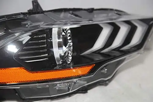 1 пара светодиодные передние фары для Lexus IS250 с объективом проектора 2006-2012 года черный корпус с дневным ходовым светом