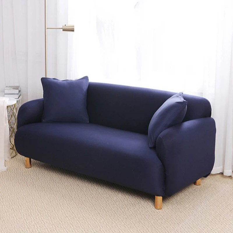 Всесезонный универсальный чехол для дивана однотонный эластичный Чехол и
