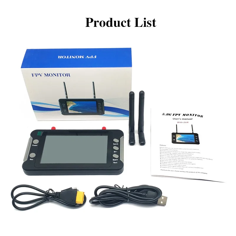 Fpv монитор с dvr. Fpv монитор с dvr