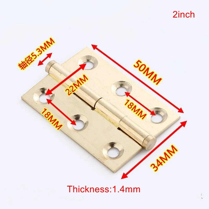 Матовые латунные дверные петли для шкафа Золотой кухонный шкаф складные