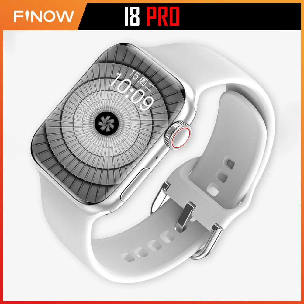 Смарт-часы Finow I8 Pro, оригинальные мужские Смарт-часы Iwo13 с Gps, мужские часы, мужские часы с беспроводной зарядкой, часы с кодировщиком, PK Iwo W66 FK99