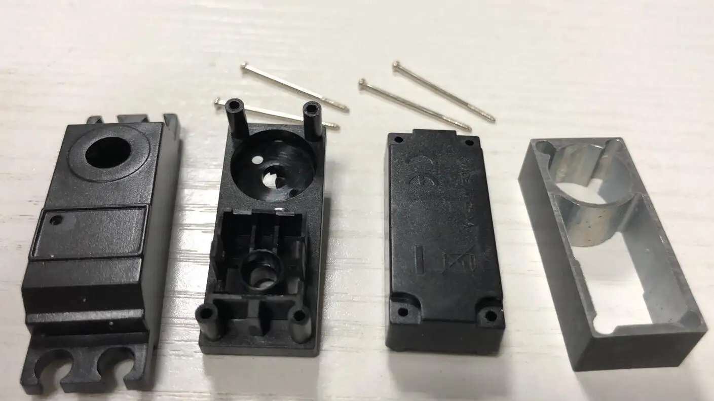 Сервопривод HENGE MD732 752 28 грамм, металлический корпус из алюминиевого сплава, части корпуса TL2779 28g