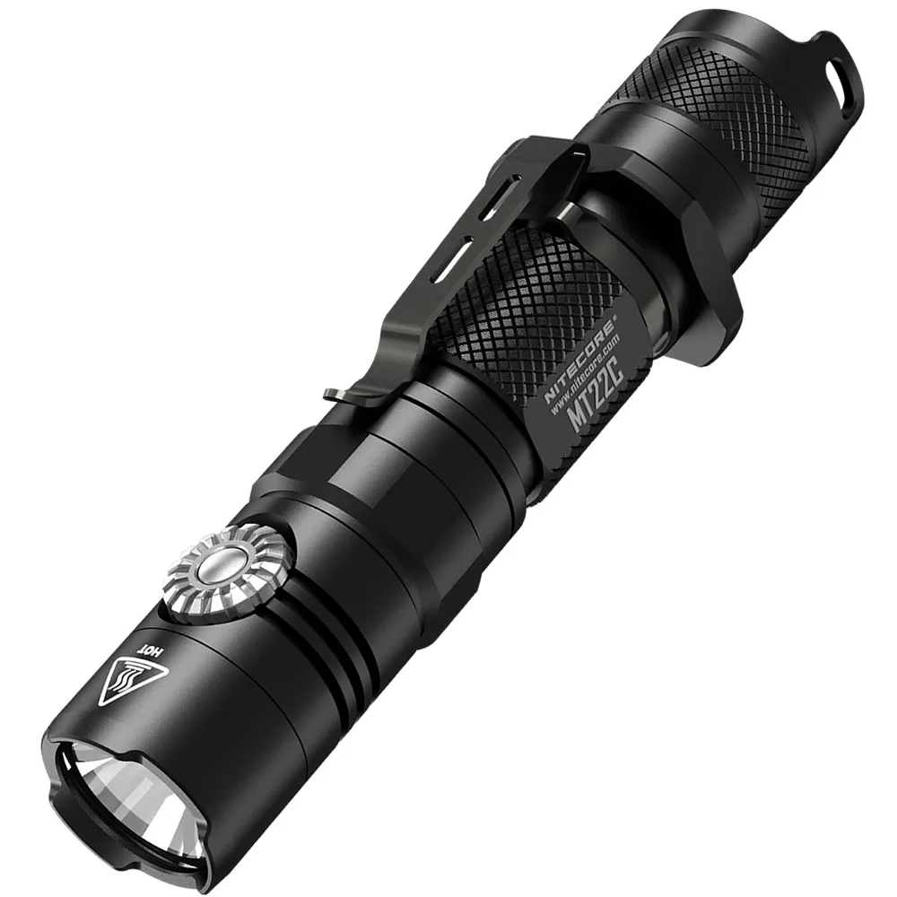 Распродажа светодиодный тактический поворотный переключатель NITECORE MT22C 2020 люмен