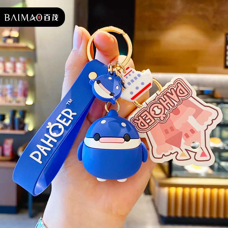 

New Action Figure Model Pahoer Animal Doll Key Chain Ring Bag Pendant Personality Ornaments Bag Pendant Accessories